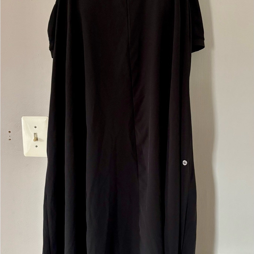 Breezeful™ Backless Racerback Side Pocket High Low Flowy Midi Quick Dry